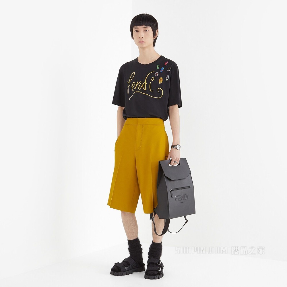 FENDI ROMA戒指 银白色戒指