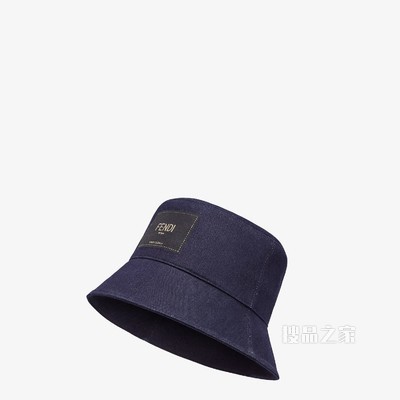 帽子 蓝色牛仔渔夫帽