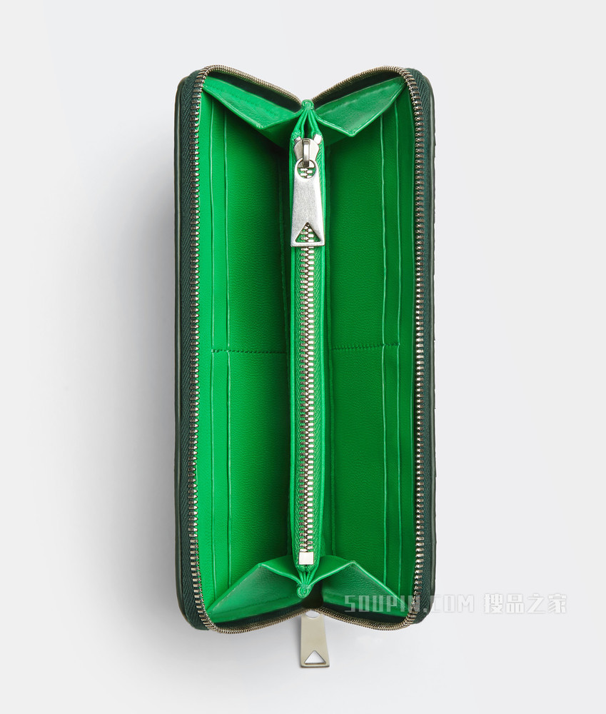 环绕式拉链钱包