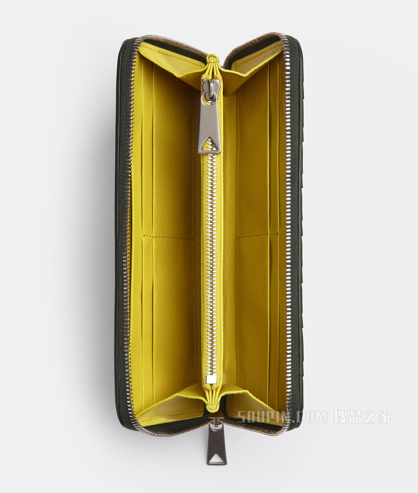 环绕式拉链钱包