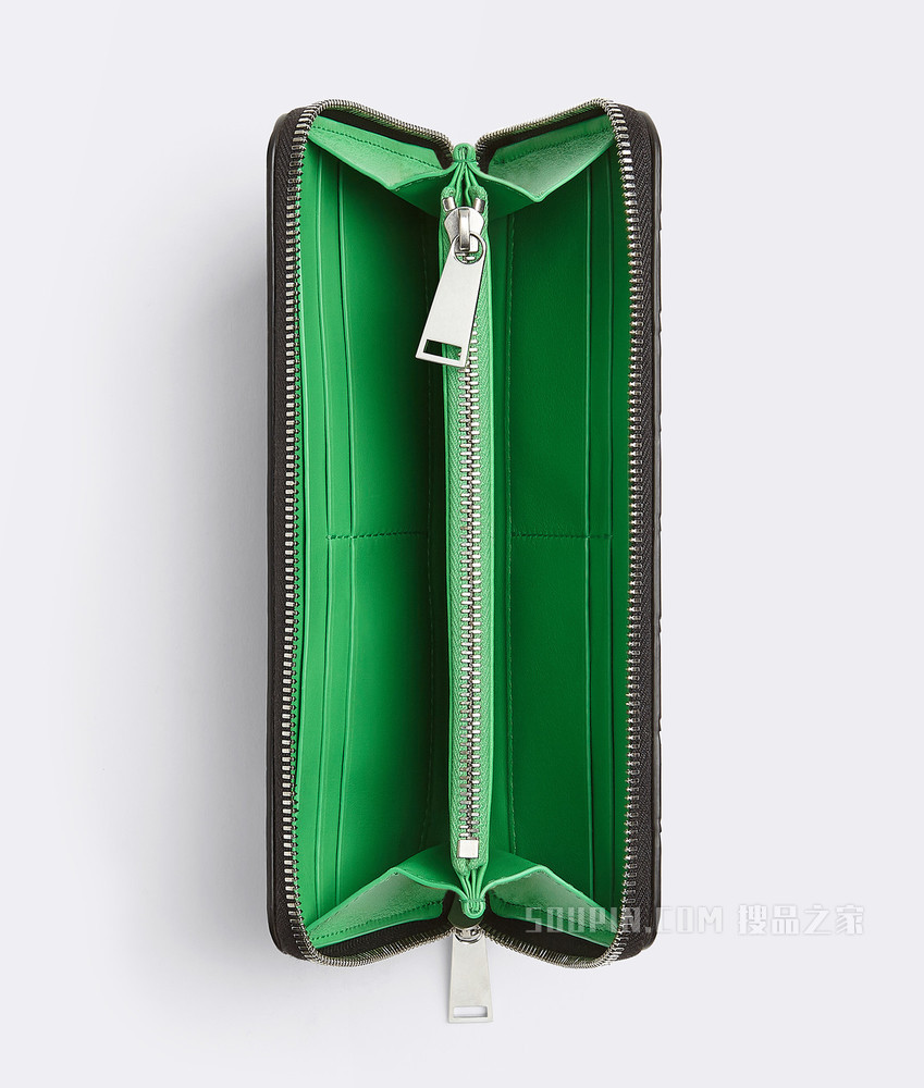 环绕式拉链钱包