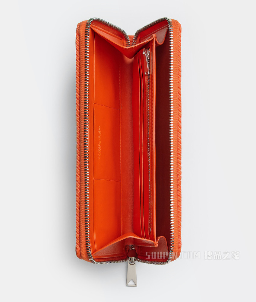 环绕式拉链钱包