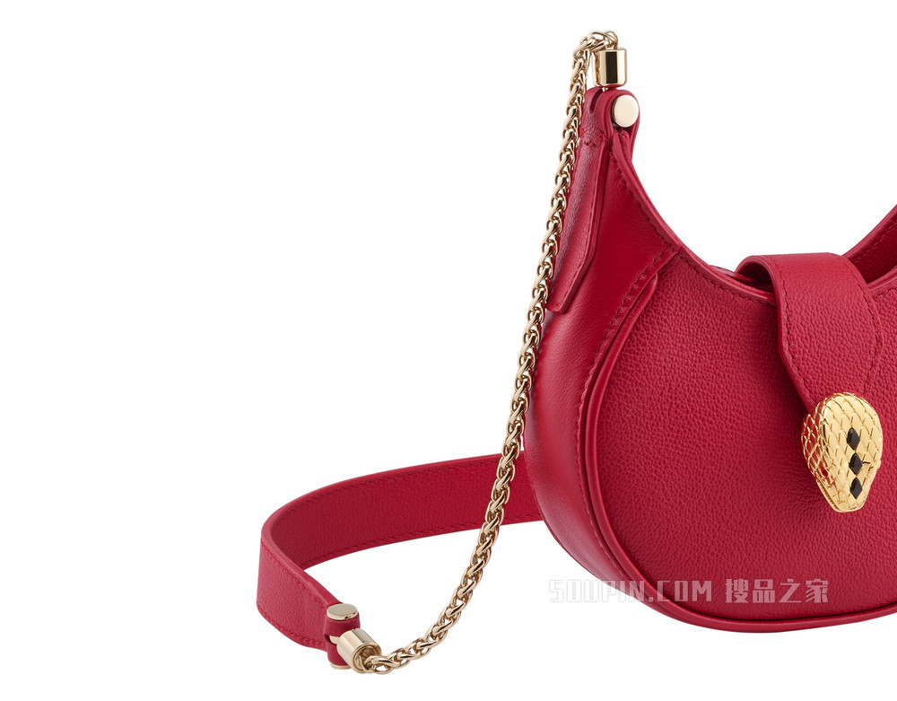 Serpenti Ellipse手袋 迷你斜挎包