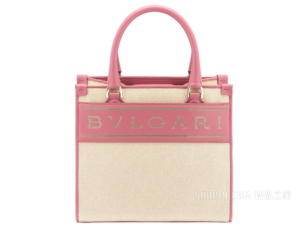 BVLGARI宝格丽品牌标识 托特包