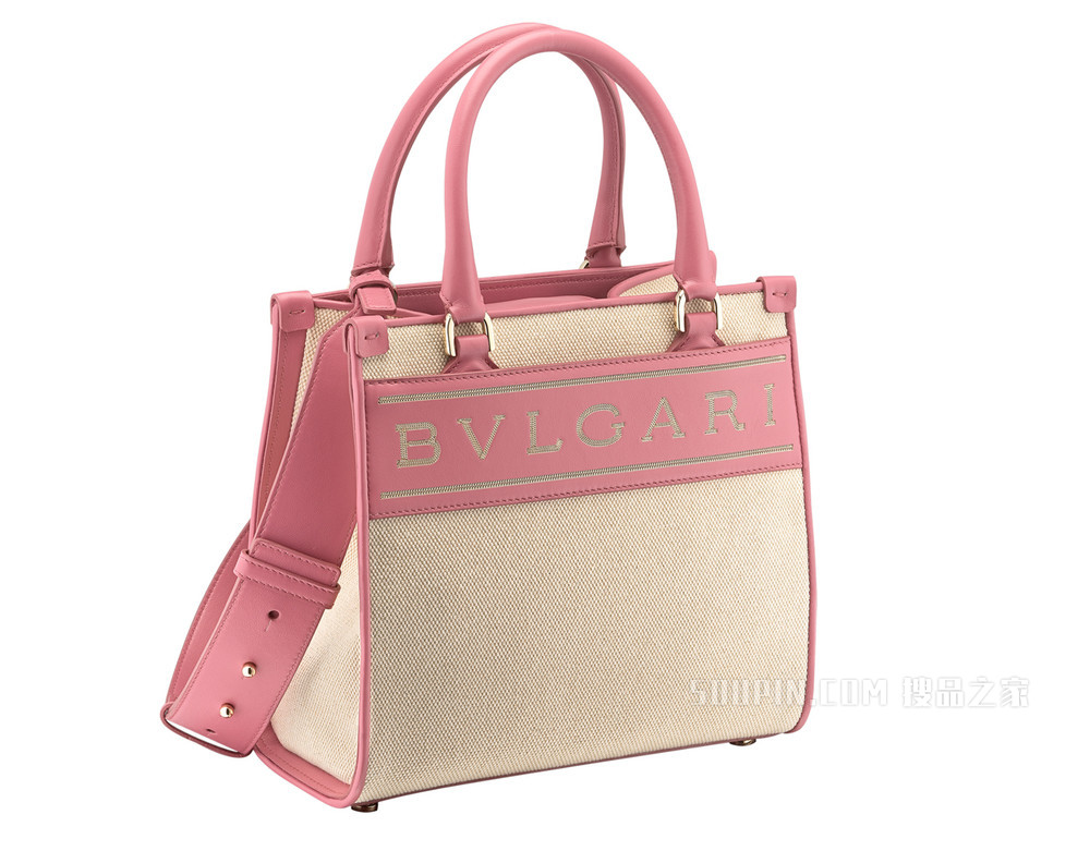 BVLGARI宝格丽品牌标识 托特包