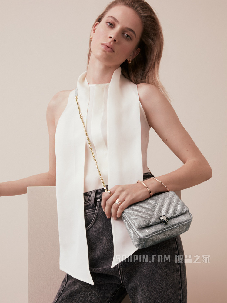 Serpenti Cabochon 迷你斜挎包