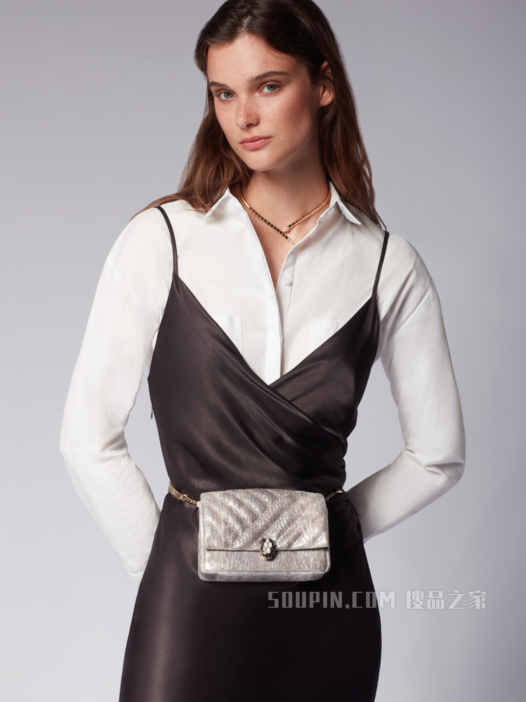 Serpenti Cabochon 迷你斜挎包