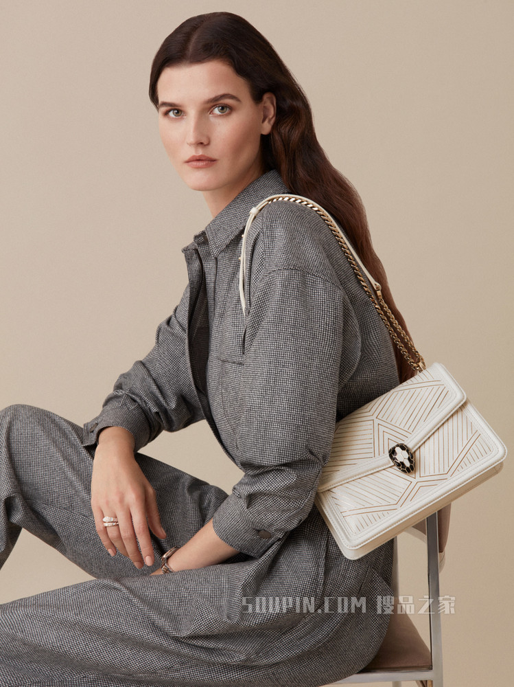 Serpenti Diamond Blast 肩包