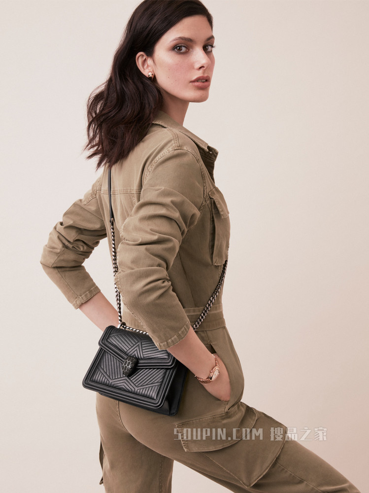 Serpenti Diamond Blast 斜挎包