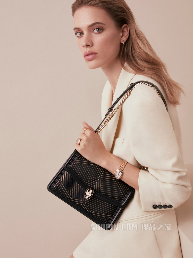 Serpenti Diamond Blast 肩包