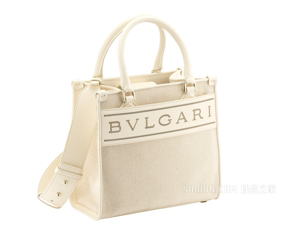 BVLGARI宝格丽品牌标识 托特包