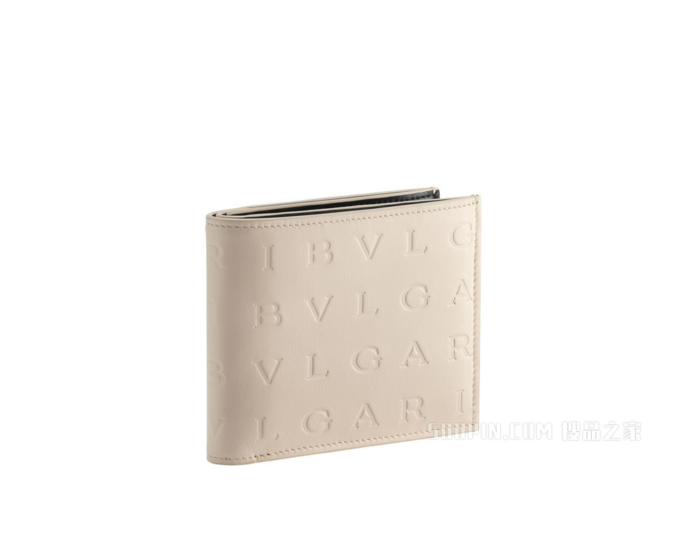 Bvlgari Logo Infinitum 双折钱夹