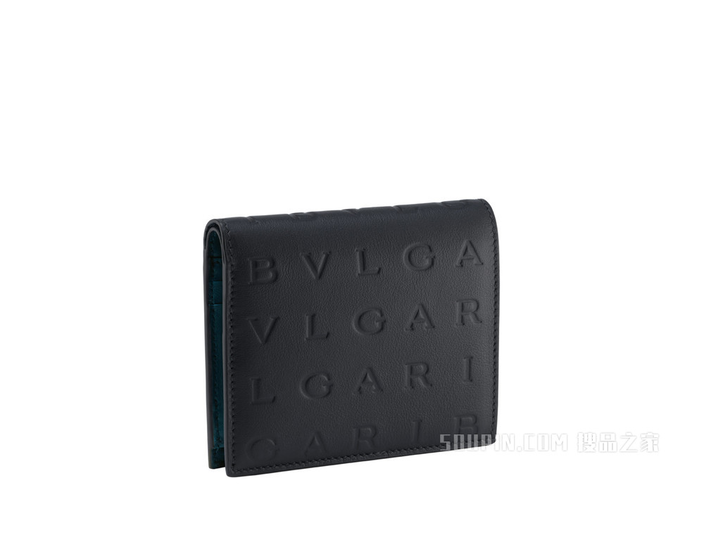 Bvlgari Logo Infinitum 小型钱夹