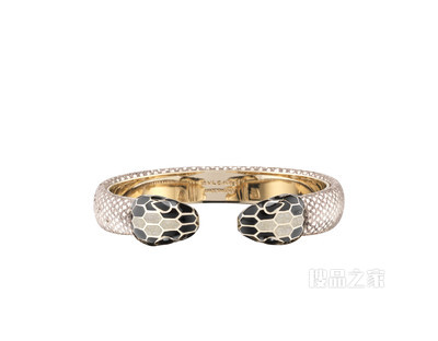 Serpenti Forever 皮革手镯