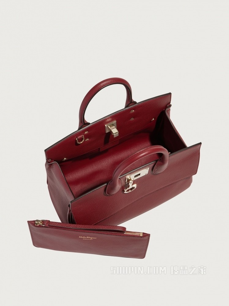 FERRAGAMO STUDIO手袋-小号