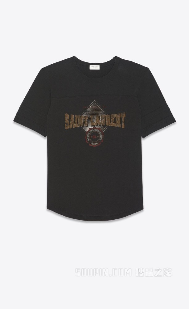 “Saint Laurent University”T恤