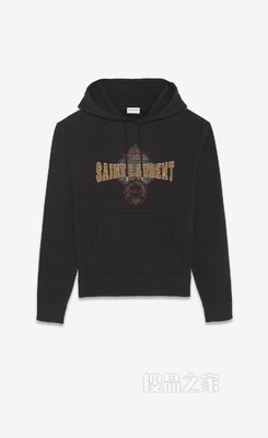 “Saint Laurent University”连帽衫