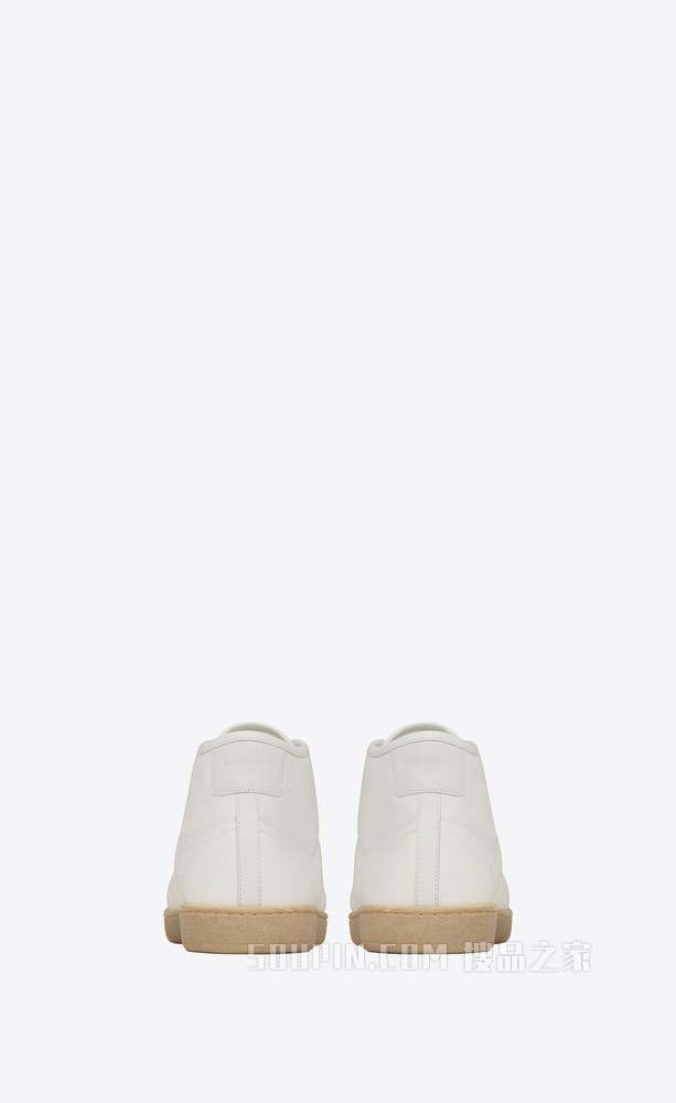 Court Classic SL/39帆布和皮革中帮运动鞋