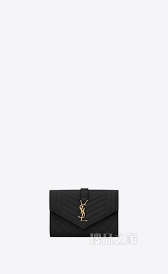 MONOGRAM小号MIX MATELASSÉ粒面压印皮革信封钱包