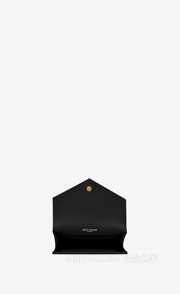 MONOGRAM小号MIX MATELASSÉ粒面压印皮革信封钱包