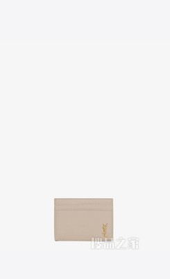 TINY MONOGRAM粒面皮革卡包