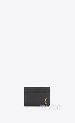 TINY MONOGRAM光滑皮革卡包