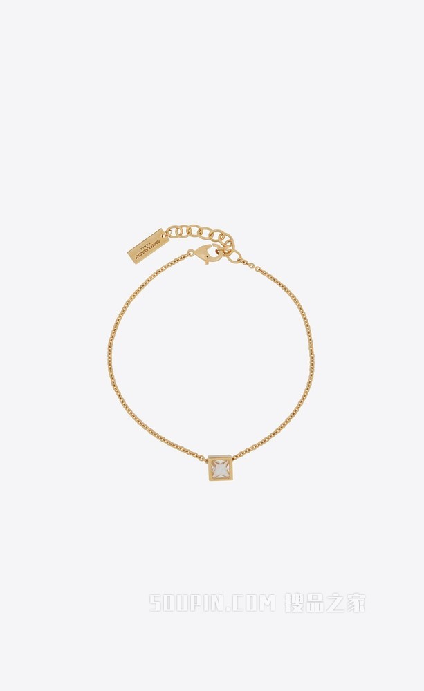 水晶立方体手链