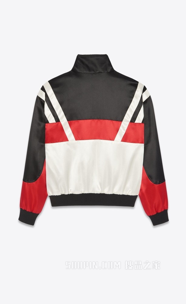 人造丝和桑蚕丝teddy夹克