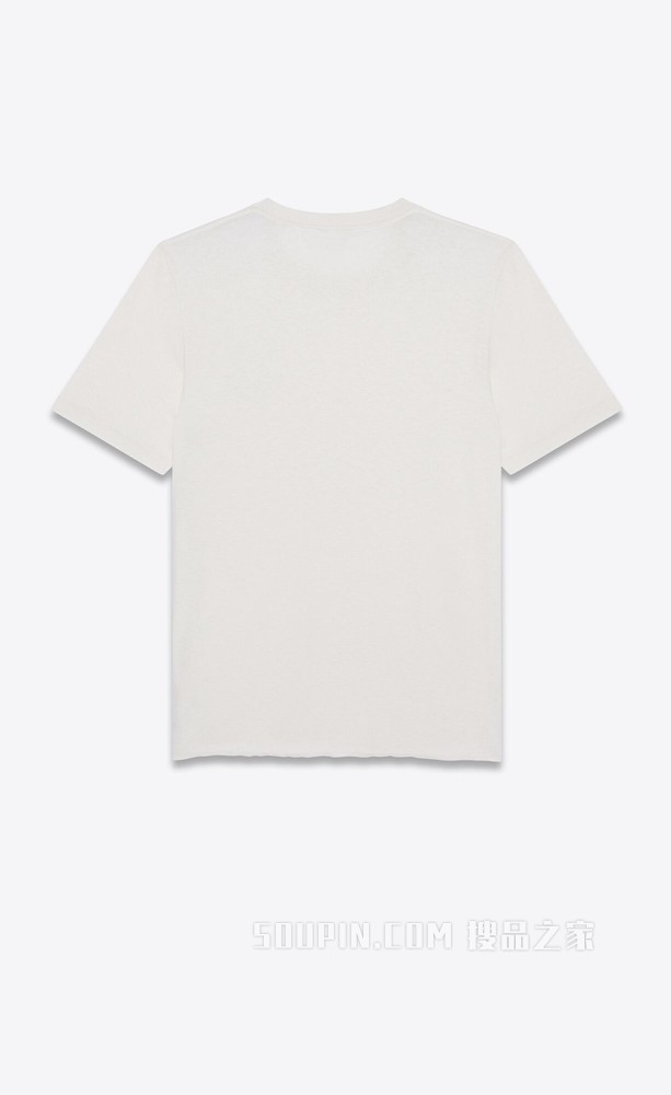 圣罗兰兔子骷髅T恤