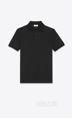 Monogram珠地棉polo衫