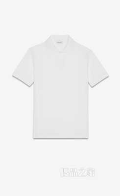 Monogram珠地棉polo衫