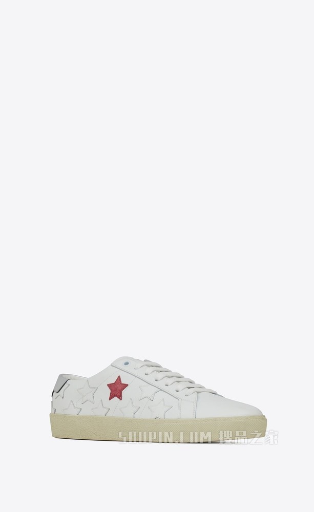 Court Classic SL/06 metallic California光滑皮革运动鞋