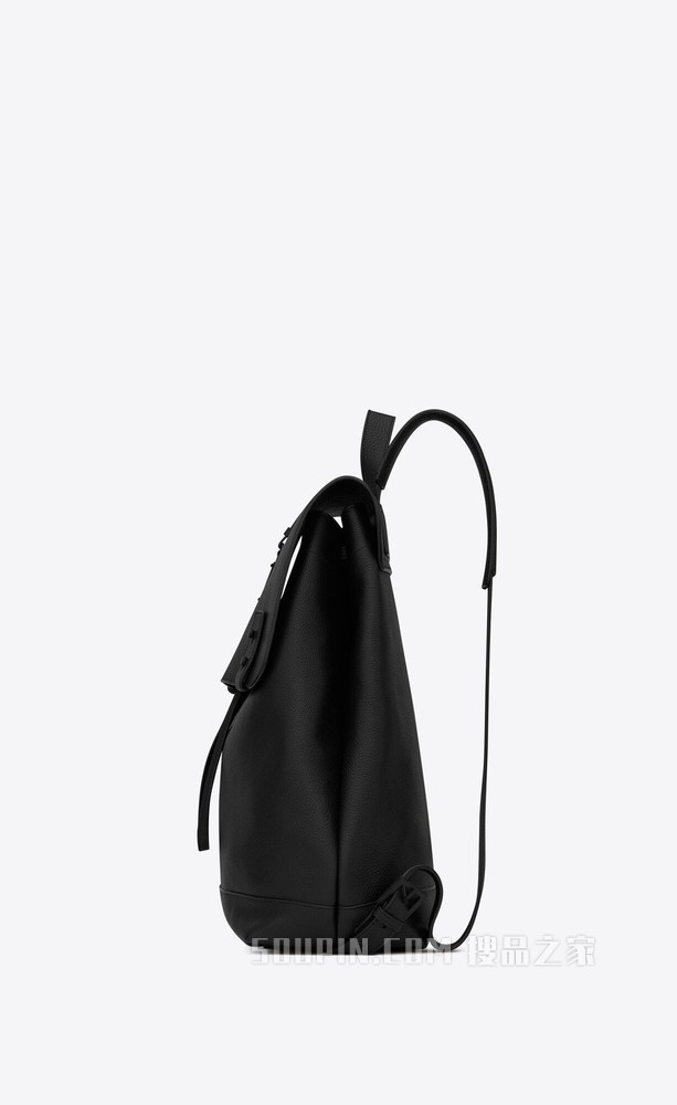 sac de jour粒面皮革双肩包