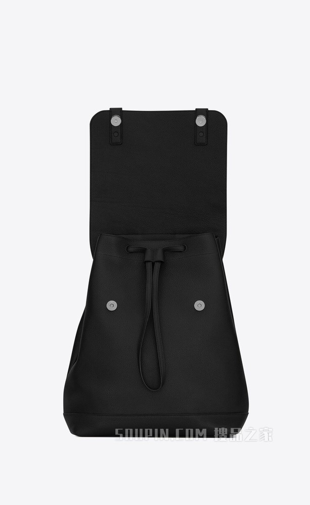 sac de jour粒面皮革双肩包