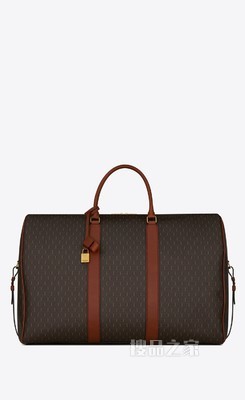 LE MONOGRAMME 72H MONOGRAM涂层帆布和光滑皮革手袋行李包