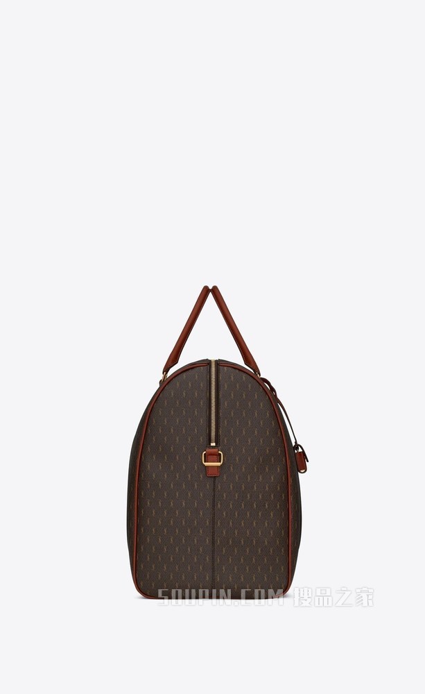 LE MONOGRAMME 72H MONOGRAM涂层帆布和光滑皮革手袋行李包