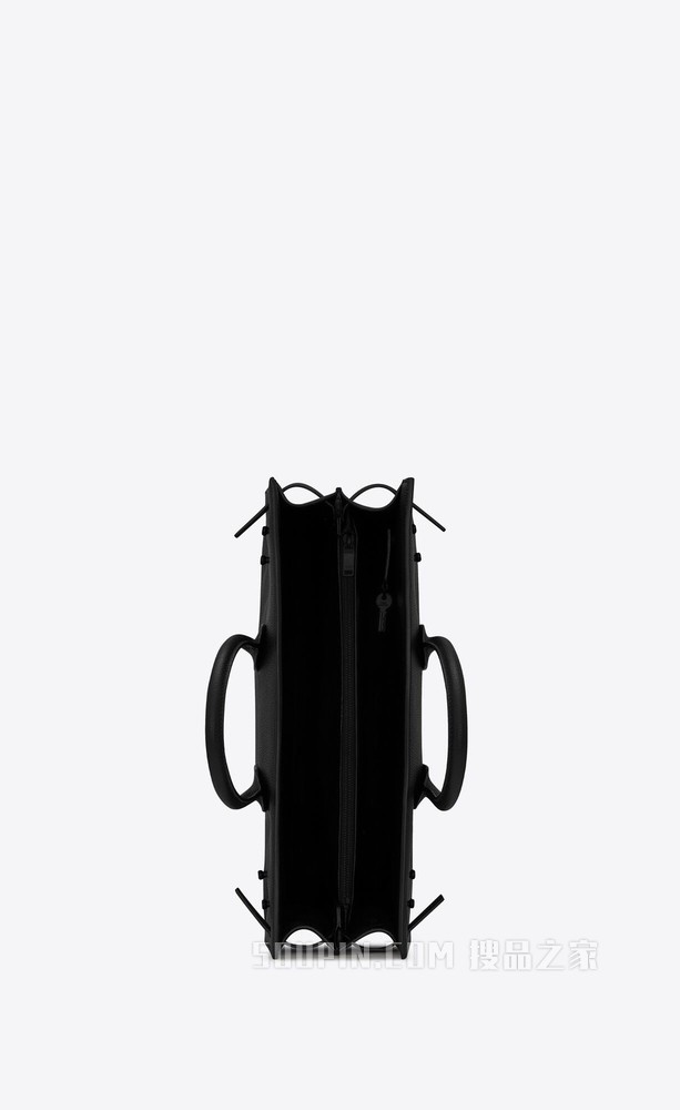 sac de jour薄款大号粒面皮革手袋