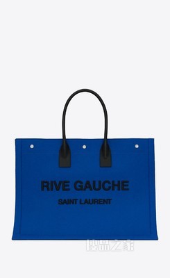 毛毡和皮革RIVE GAUCHE托特包
