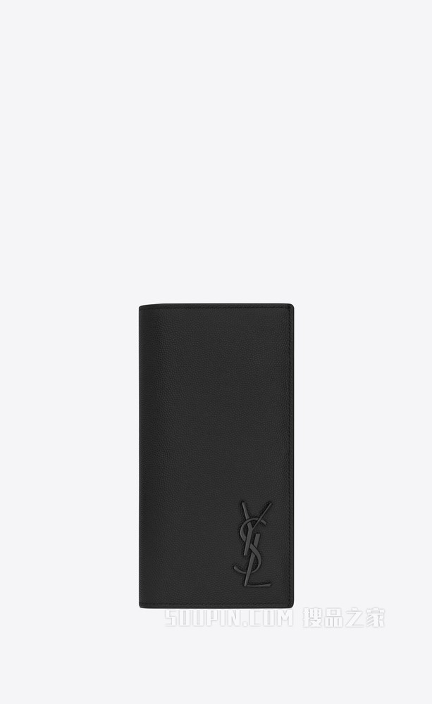 MONOGRAM 粒面压花真皮欧式钱包