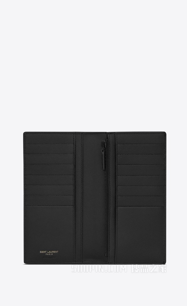 MONOGRAM 粒面压花真皮欧式钱包
