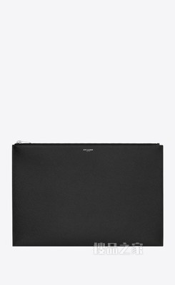 经典经典圣罗兰 paris黑色真皮荔枝纹手包