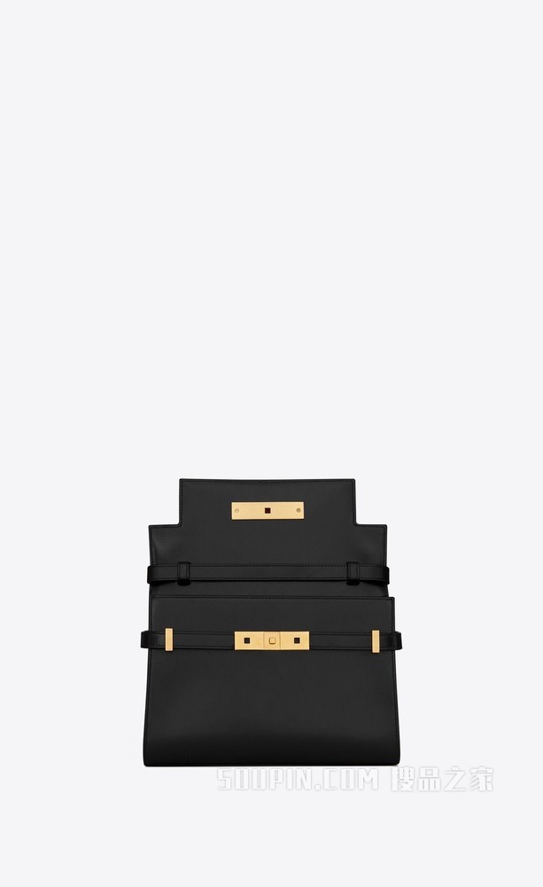manhattan box Saint Laurent皮革小号肩背包