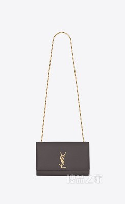 kate中号粒面压印皮革手袋