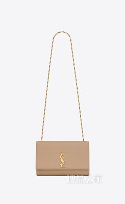 KATE中号粒面压印皮革手袋