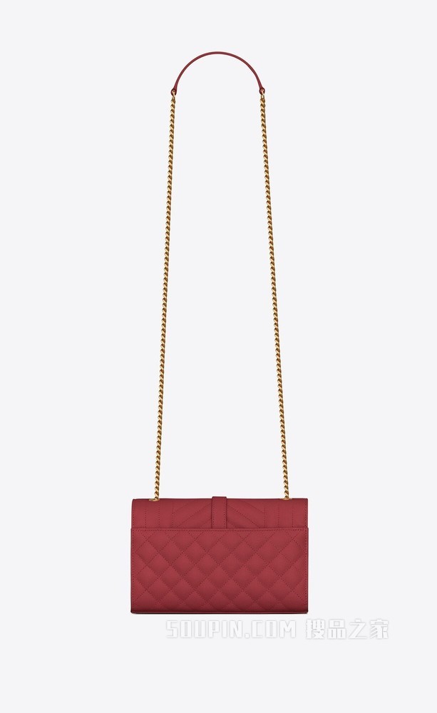 ENVELOPE小号MIX MATELASSÉ粒面压印皮革手袋