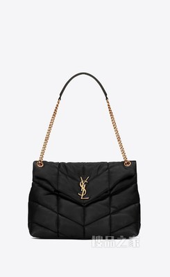 PUFFER 中号绗缝小羊皮包