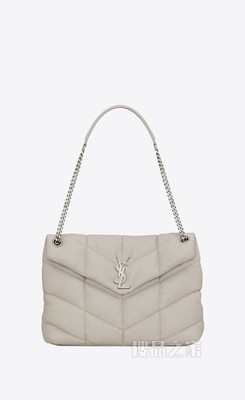 PUFFER 中号绗缝小羊皮包