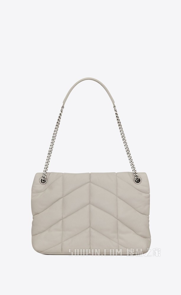 PUFFER 中号绗缝小羊皮包