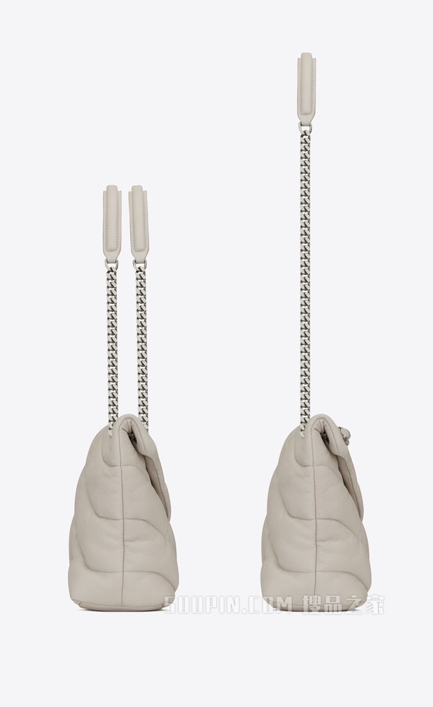 PUFFER 中号绗缝小羊皮包