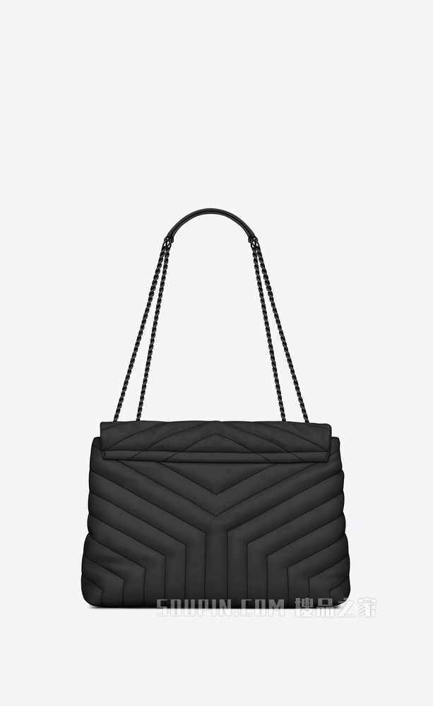 Loulou 中号Y形绗缝真皮包
